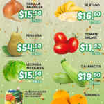 Ofertas Súper Guajardo frutas y verduras 14 al 16 de octubre 2025