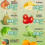 Ofertas Súper Guajardo frutas y verduras 21 al 23 de octubre 2025
