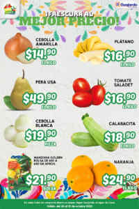 Ofertas Súper Guajardo frutas y verduras 28 al 30 de octubre 2025 Imagen de la promo