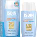 Protector solar Isdin Fusion Water Magic Pediatrics textura ultraligera baja a un gran precio