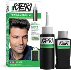 Tinte en shampoo para hombre Just for Men fórmula original baja a un super precio Imagen de la promo