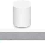 Barra de sonido de karaoke Vizio MicMe 2.1 con 2 micrófonos inalámbricos y subwoofer en su precio más económico + 12 msi