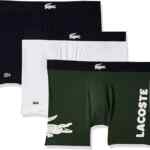 3 pack Ropa interior bóxers Lacoste Iconic Fashion bajan a su menor precio