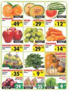 Ofertas Casa Ley Frutas y verduras 28 y 29 de octubre 2025 Imagen de la promo
