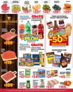 Ofertas Mi Tienda del Ahorro en frutas, verduras y carnes del 28 al 30 de octubre 2025 Imagen de la promo