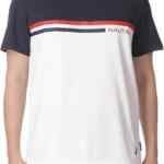 Playera para hombre Nautica Navtech Colorblock baja a un precio buenísimo