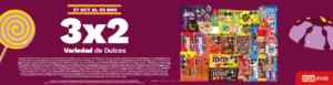Promoción de Halloween y Día de Muertos Oxxo: 3x2 en dulces participantes Imagen de la promo