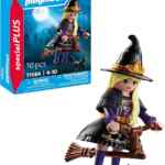 Figura de acción Playmobil bruja con escoba baja a un precio buenísimo