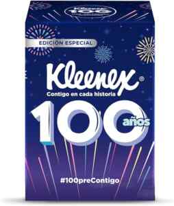 Pañuelos faciales Kleenex 100 Años con 100 piezas baja a un excelente precio Imagen de la promo