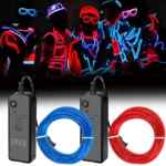 Paquete de 2 cables con luz LED Neón de 5 metros para decoración de fiestas bajan a un precio buenísimo