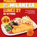 En Potzollcalli llévate una milanesa de pollo + ensalada + papas a la francesa por sólo $89 hoy 27 de octubre En Potzollcalli llévate una milanesa de pollo + ensalada + papas a la francesa por sólo $89 hoy 27 de octubre