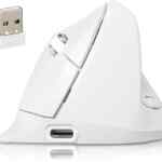 Mouse ergonómico vertical inalámbrico baja a un precio muy bueno