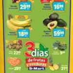 Ofertas S-Mart 3 días de frutas y verduras del 21 al 23 de octubre 2025