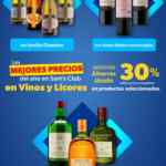 Folleto cuponera Sam’s Club al 19 de noviembre 2025, desde 30% de descuento en Vinos y Licores y más
