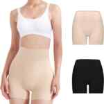 Juego de 2 pantalones cortos modeladores control de abdomen bajan de precio Juego de 2 pantalones cortos modeladores control de abdomen bajan de precio