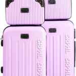 Juego de 4 maletas rígidas de viaje baja a un excelente precio + 6 meses sin intereses Juego de 4 maletas rígidas de viaje baja a un excelente precio + 6 meses sin intereses