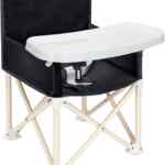 Silla para comer plegable y ajustable para bebés baja a un gran precio