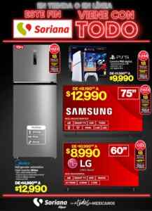 Folleto Soriana Buen Fin 2025 al 5 de noviembre 2025 Imagen de la promo