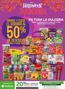 Folleto especial Día de Muertos y Halloween Soriana al 31 de octubre 2025 Imagen de la promo