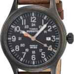 Reloj para hombre Timex Expedition Scout con correa de piel baja a un gran precio Reloj para hombre Timex Expedition Scout con correa de piel baja a un gran precio