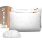 2 pack almohadas de memory foam ajustables Dreamlab Cloud Pillow para camas king bajan a su precio más económico