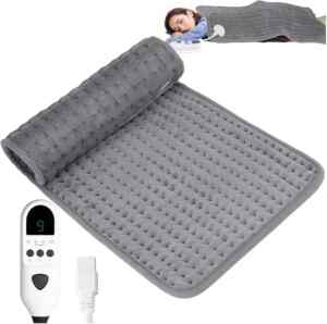 Almohadilla térmica eléctrica con termostato digital baja a un tremendo precio+ cupón adicional Imagen de la promo