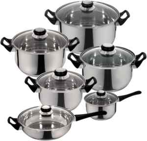 Batería de cocina de acero inoxidable Monterrey Priminutte en su precio más económico + 6 meses sin intereses Imagen de la promo