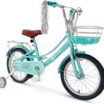 Bicicleta infantil para niña con ruedas de entrenamiento baja de precio