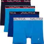 Paquete de 4 calzoncillos bóxers para hombre Nautica bajan de precio