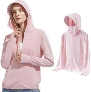 Sudadera deportiva ligera para mujer con protector solar baja a un excelente precio con cupón Imagen de la promo