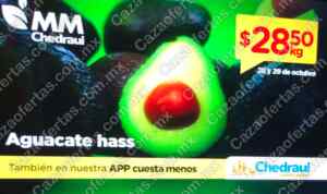 Martimiércoles Chedraui de frutas y verduras 28 y 29 de octubre 2025 Imagen de la promo