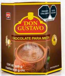 Chocolate de mesa Don Gustavo caja de 300 g baja a un precio muy bueno Imagen de la promo