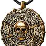 Accesorio collar de calavera pirata baja a un tremendo precio Accesorio collar de calavera pirata baja a un tremendo precio