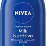 Crema corporal Nivea Milk Nutritiva con ácido hialurónico 625 ml baja a un excelente precio