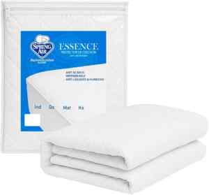 Cubrecolchón impermeable para cama king Spring Air Essentials baja de precio Imagen de la promo
