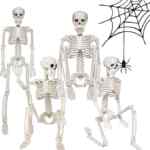 4 pack esqueletos de decoración para Halloween o Día de Muertos en su precio más barato + cupón adicional