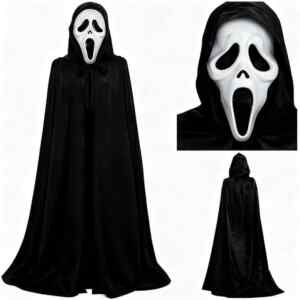 Disfraz de Halloween Scream Ghostface con máscara y capa baja a su menor precio Imagen de la promo