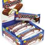 Dulce de coco con chocolate Coconugs con 12 piezas baja de precio