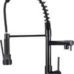 Grifo de cocina de acero inoxidable con manguera, rociador y más baja de precio