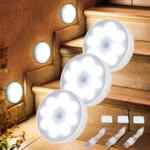 3 pack luces LED recargables con sensor de movimiento bajan a un excelente precio