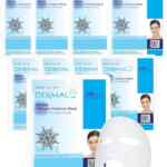 Paquete de 10 mascarillas faciales koreanas White Collagen Essence Mask bajan a un tremendo precio + 3 meses sin intereses