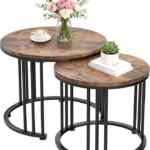 Juego de 2 mesas de centro o laterales para sala bajan a su menor precio + cupón adicional Juego de 2 mesas de centro o laterales para sala bajan a su menor precio + cupón adicional