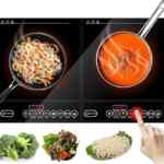 Parrilla de inducción eléctrica con 2 quemadores baja de precio Parrilla de inducción eléctrica con 2 quemadores baja de precio