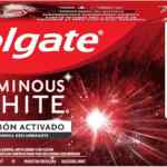 Econo pack pasta dental blanqueadora Colgate Luminous White Carbón Activado con 2 piezas baja a un tremendo precio