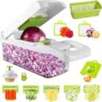 Picadora de verduras multifuncional 14 en 1 baja a un tremendo precio