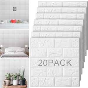 20 pack paneles decorativos para pared con diseño de ladrillos baja de precio Imagen de la promo