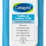 Toallitas de limpieza facial Cetaphil para pieles sensibles con 25 piezas bajan a un excelente precio