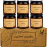 Set de 6 velas aromáticas decorativas a un precio buenísimo