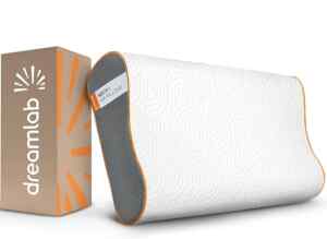 Almohada cervical ortopédica de memory foam Dreamlab baja a un tremendo precio + cupón adicional Imagen de la promo