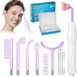 Máquina de alta frecuencia facial con 5 electrodos baja de precio + 3 msi Máquina de alta frecuencia facial con 5 electrodos baja de precio + 3 msi